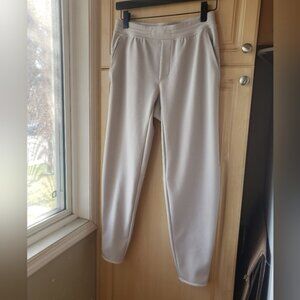 Lululemon Mens Jogger Pants In  ream  olour